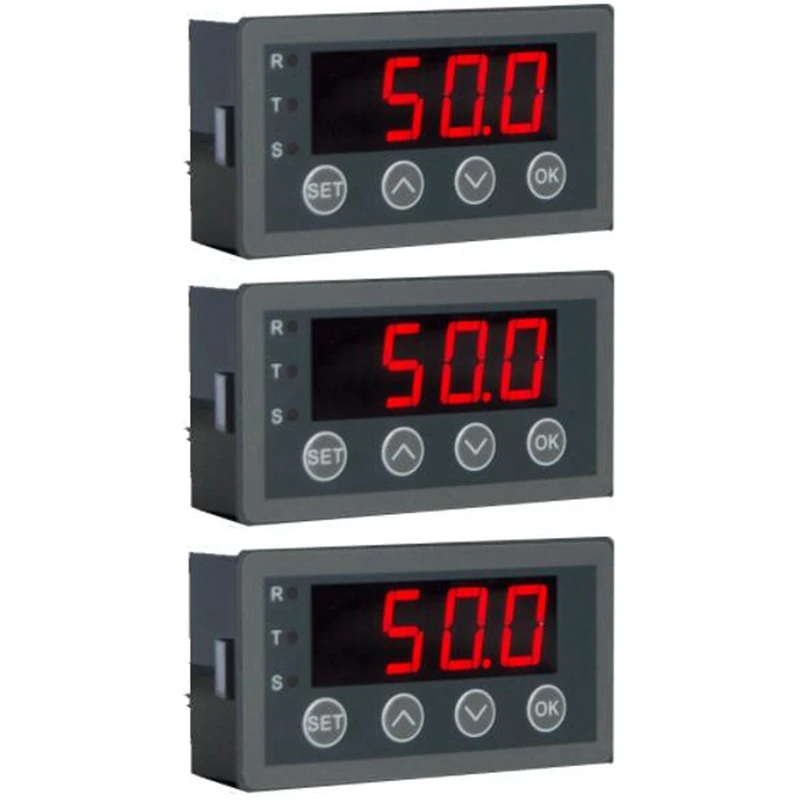 HOT SALE 3X Digital Display Meter 0-10V 0-20MA 2-10V 4-20MA Analog Input Display Table Digital Display Head With RS485 Version