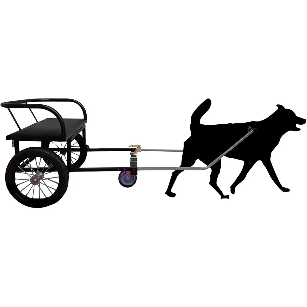 

Human-Carrying Dog Cart, Lightweight Stroller for 100kg Load, Suitable for Dogs 40-60kg