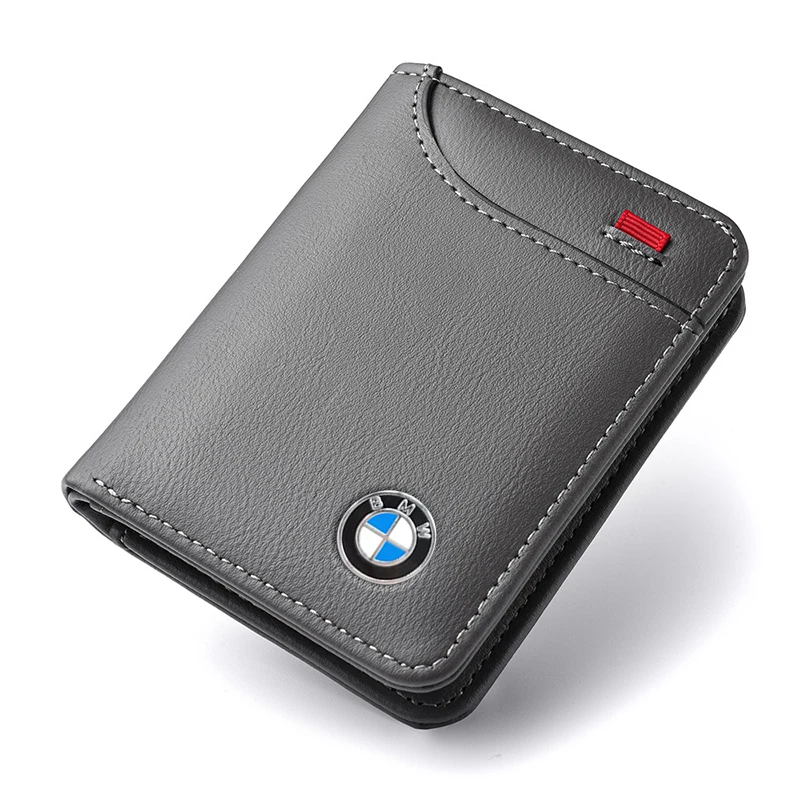 Leather Car Key Protection Bag Metal Logo Key Case For BMW X1 U11 X7 G07 XM G09 i7 7 Series G70 LCI iX I20 U06 G81 M3 Sticker view 4