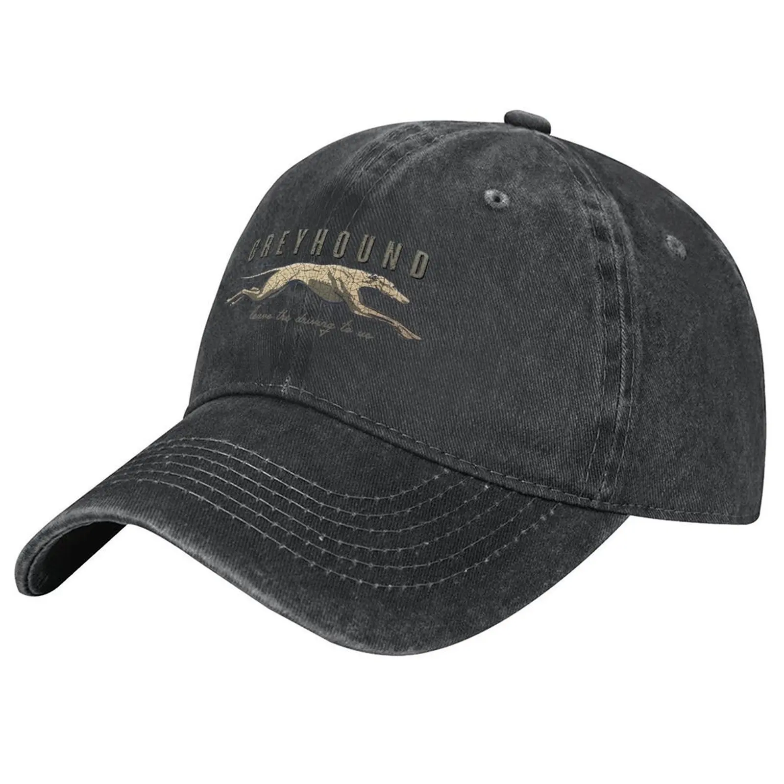 

The Original Vintage Greyhound Design Baseball Cap fishing hat Bobble Hat summer hat Caps Male Women's