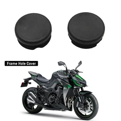2PCS Motorcycle Frame Hole Cover Caps Plug Decorative Frame Cap Set Fit For Kawasaki Z1000 Z1000SX z1000 Versys1000 2011-2021