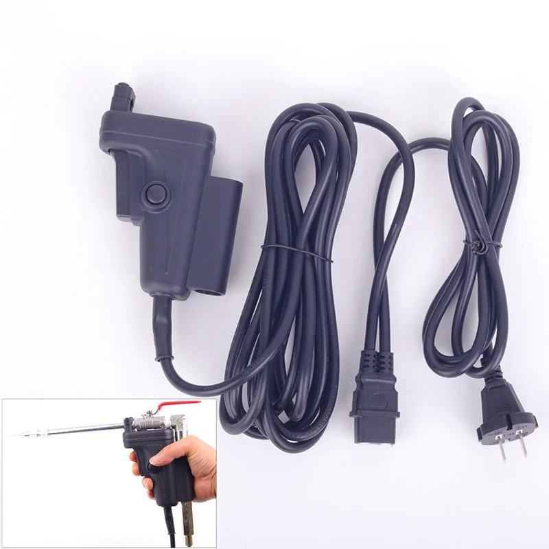 Grouting Machine Extension Cord with Remote Control, Featuring Long and Short Right-Angle Nozzles Extension Cord Specifically