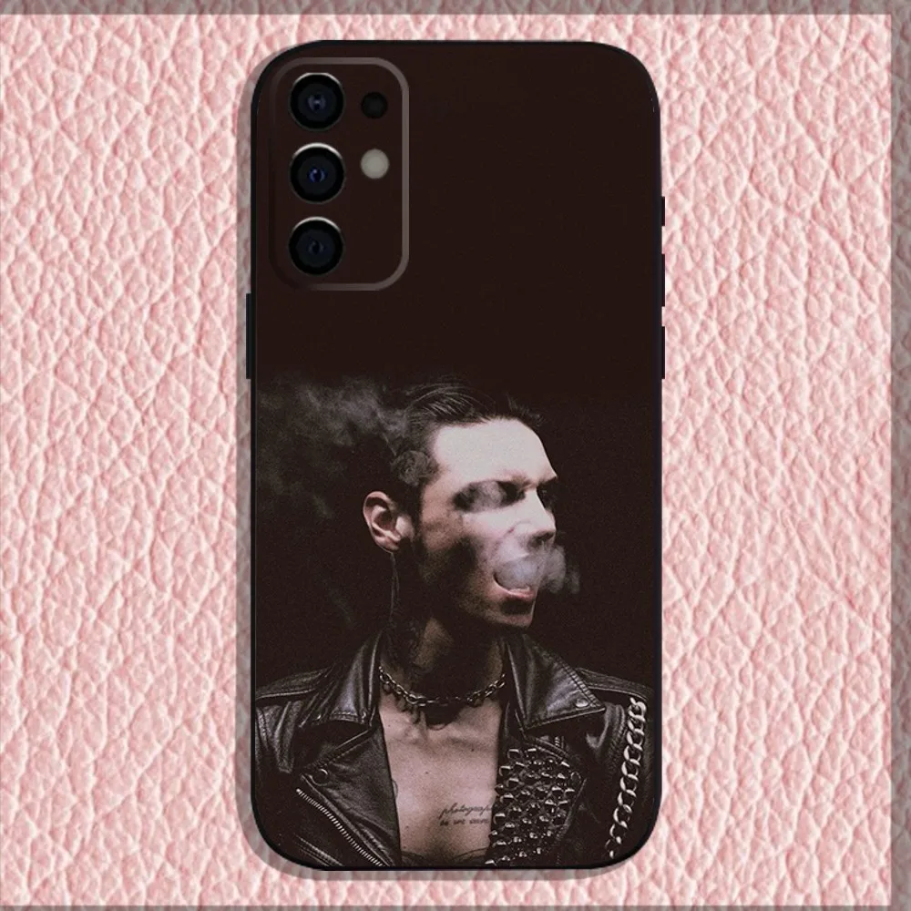 Andy B-Biersack Veil Brides BVB Phone Case For Samsung S24,S21,S22,S23,S30,Ultra,S20,Plus,Fe,Lite,Note,10,9,5G Black Soft Shell