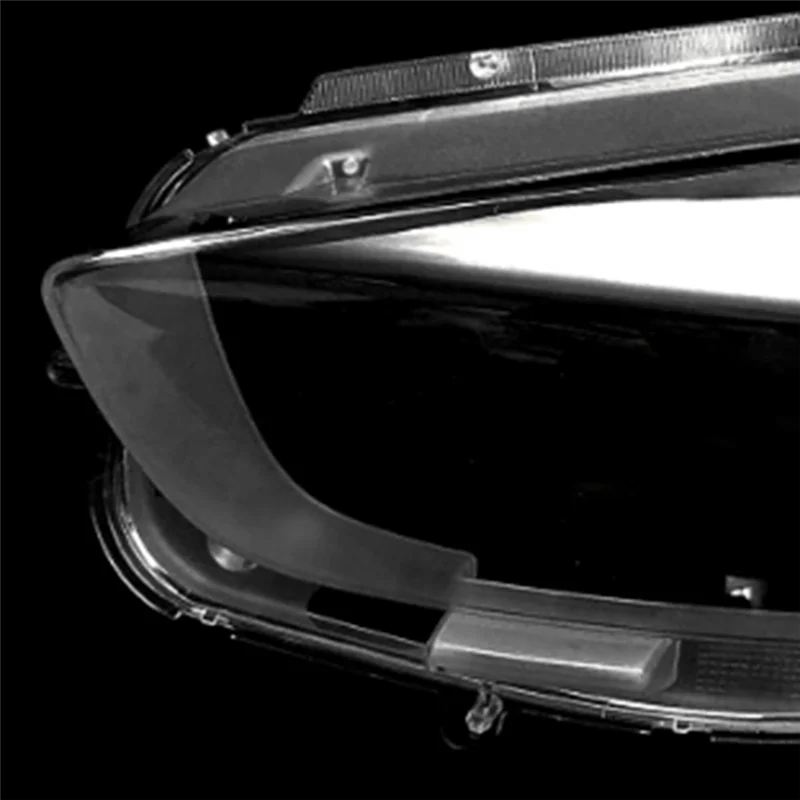

AU34-Car Front Headlight Cover Lampshades Lamp Shell Headlights Lens Cover For Mazda CX-5 2013-2016 Left