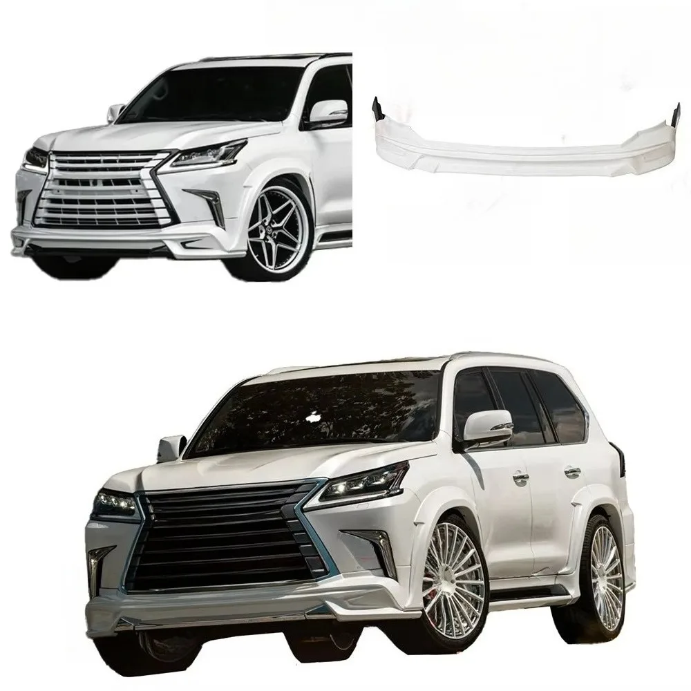 

LX570 Upgraded Body Kit Bumper Front and Front Spoiler Side Skirt Spoiler Fender Wide Body Kit for Auto Parts Hood