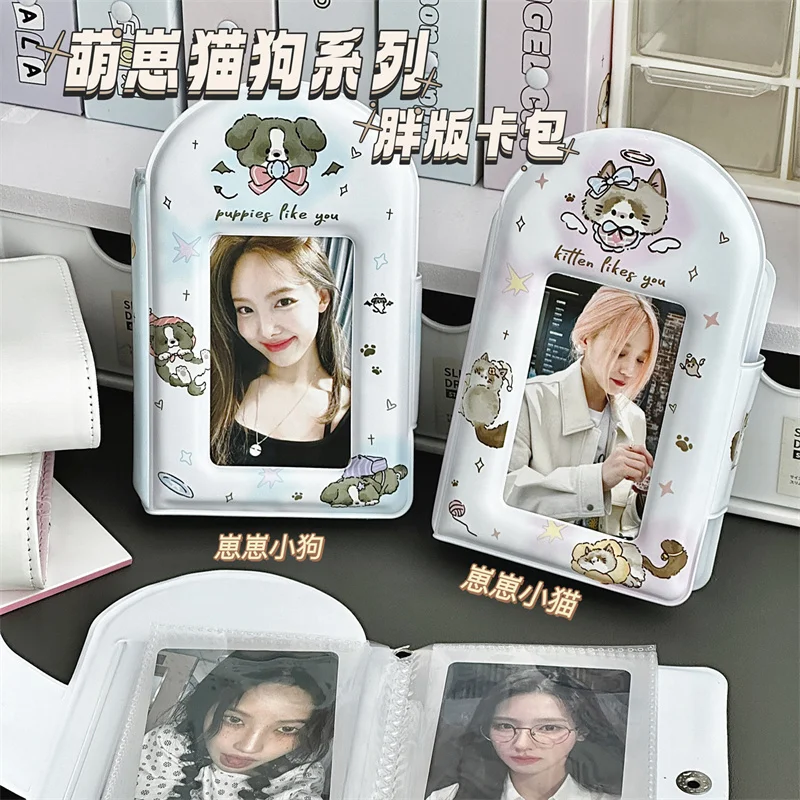 Album A Compartment Album Card Bag Storage Book 3 Inch Small Card Album Exquisite Card Album Photo Card Storage Book Album