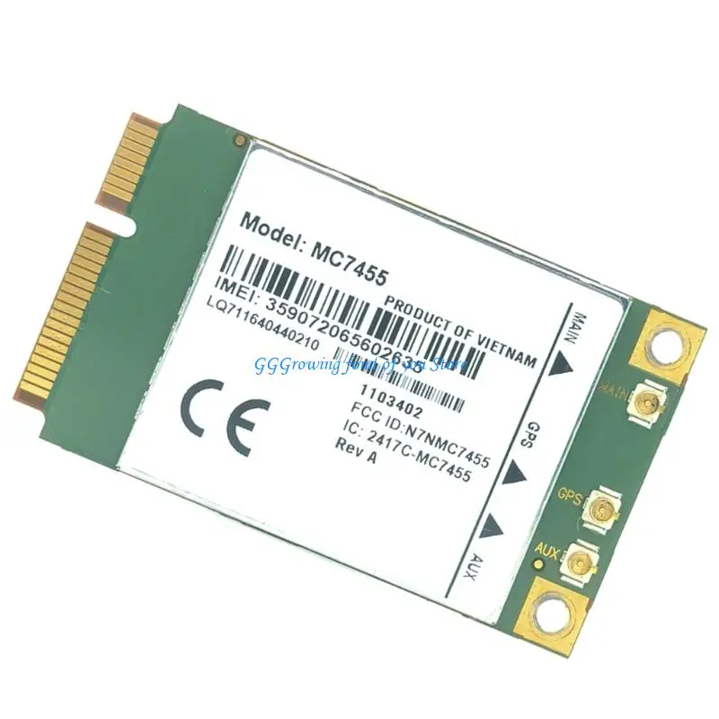 H9EB MC7455 4G LTE Module Lightweight Build Advanced Data Encryption Optimized For Long Time Connection Solution