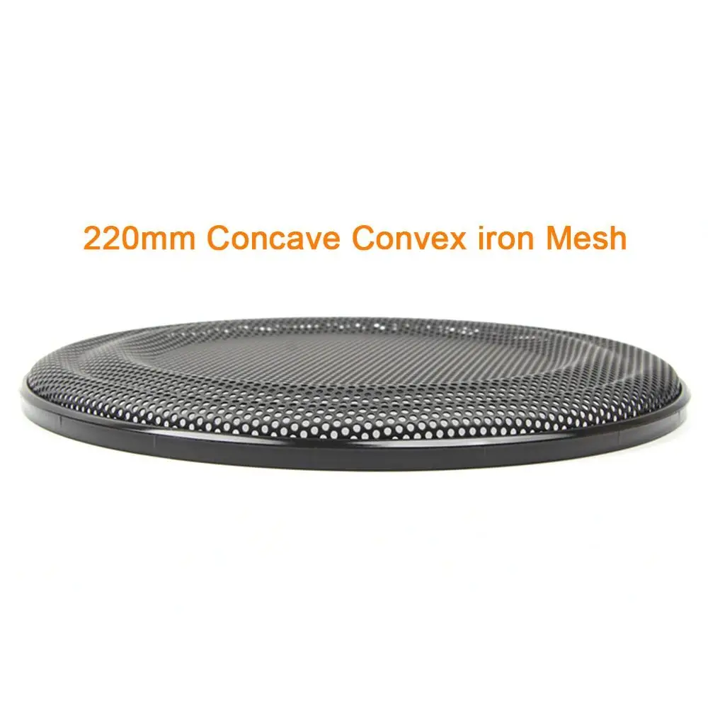1Pcs 1/2/3/4/5/6Inch Car Speaker Grill Mesh Black Round Horn Protective Cover 6.5Inch Decorative Ring Speaker Enclosure Net