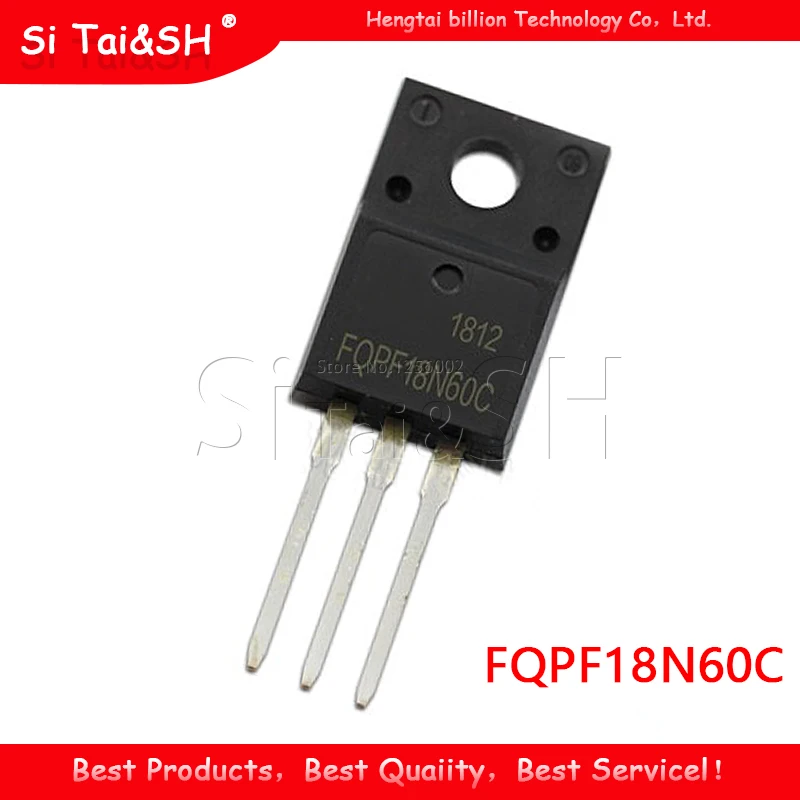 5pcs/lot FQPF18N60C FQPF18N60 18N60 TO-220F new original Immediate delivery