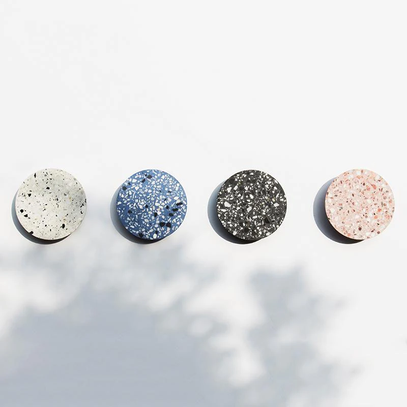 

YEBMLP Postmodern Terrazzo Art Wall Lamp Indoor Decor Sconce Office Light Living Room Bedroom Background LED Creative Wall Lamp