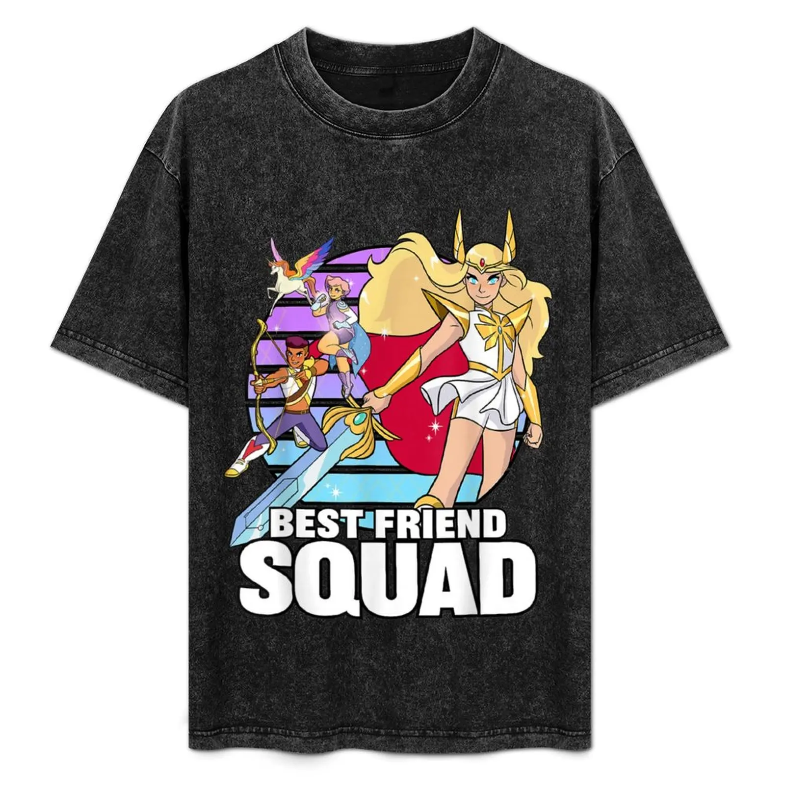 

She Ra And The Princess of Power Best Friend Squad T-Shirt Simple Trendy Casual T-Shirt