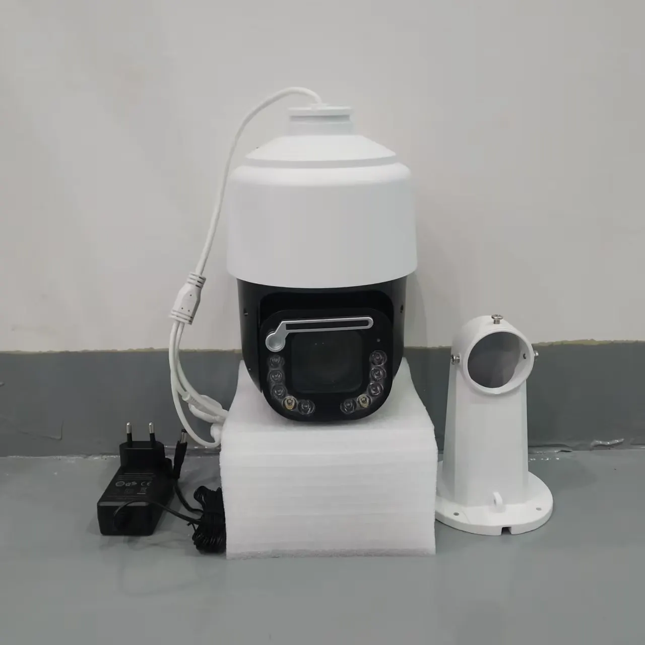 4-дюймовая подставка HiEasy-P6SLite стеклоочиститель 12MP 4K 30FPS Камера WiFi 990X Zoom Outdoor 4G PTZ POE Камеры наблюдения