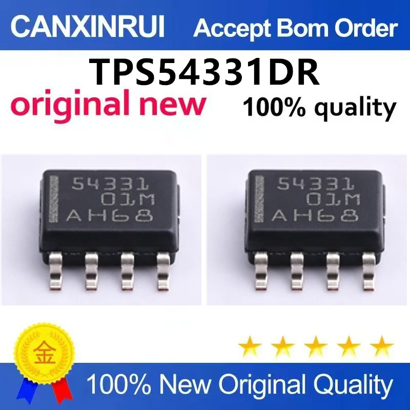 (5-100pieces)Original genuine SMT TPS54331DR SOP-8 DC/DC converter IC chip
