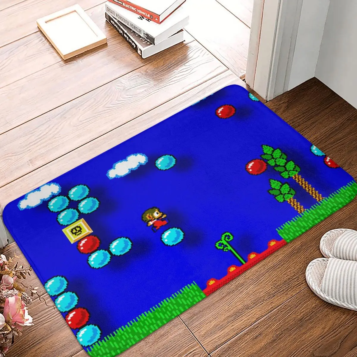 Il 13 ° pavimento tappetino antiscivolo tappetino da bagno Alex Kidd Floor Is Lava Floor tappeto di benvenuto tappeto decorativo per la casa