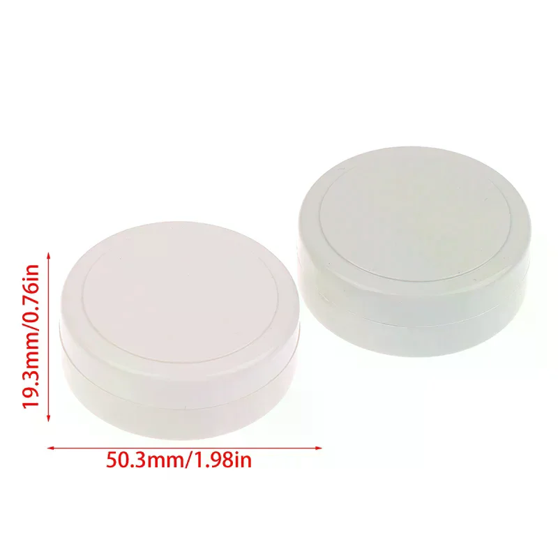 3/4 Grids Nail Patting Gel Empty Jar Glitter Nail Painted Polish Holder Case Packaging Box Manicure UV Glue Organizer Plastic