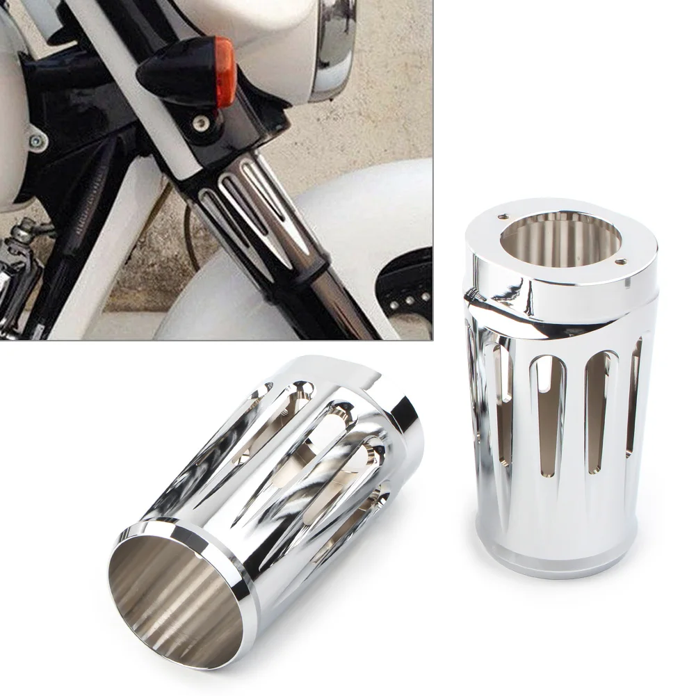 couvercle-coulissant-de-coffre-de-fourche-de-moto-cloche-de-vache-pour-harley-touring-foetal-de-trike-alliage-d'aluminium-chrome-1986-2013-2-pieces