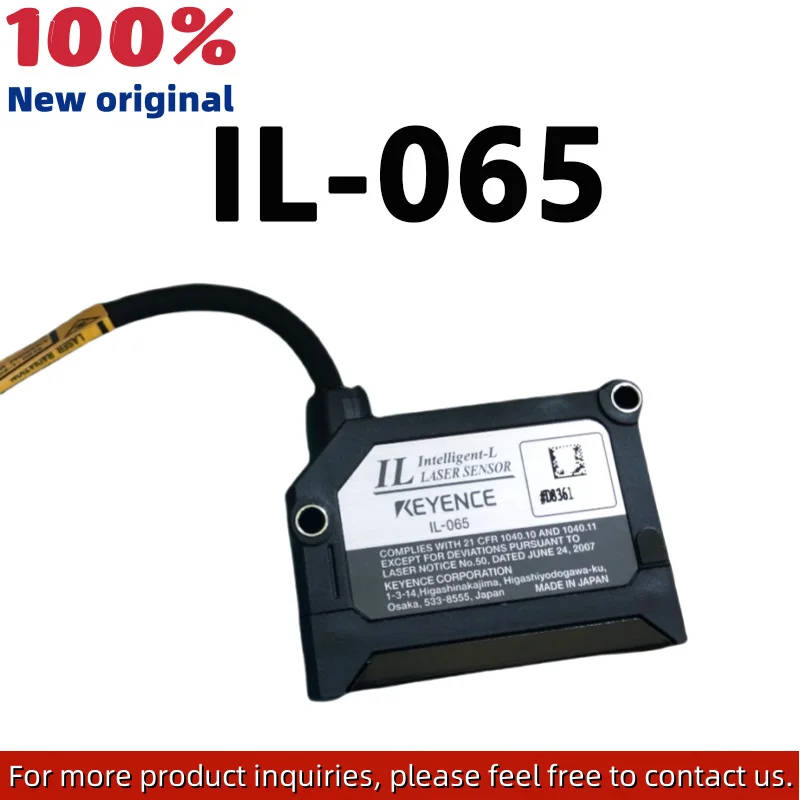 IL-065 Nuevo sensor de alcance de desplazamiento láser CMOS original