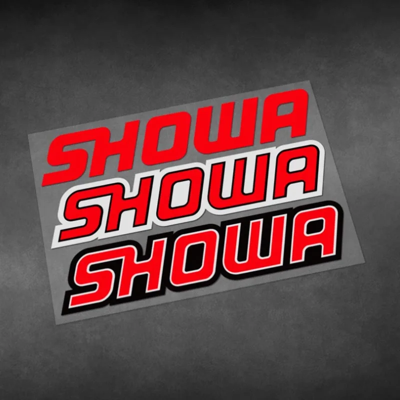 

2Pcs Motorcycle Car Sponsor Pegatinas Flat Fork Shock Absorber Decals Vinyl Reflective Helmet Stickers Waterproof Sunproof