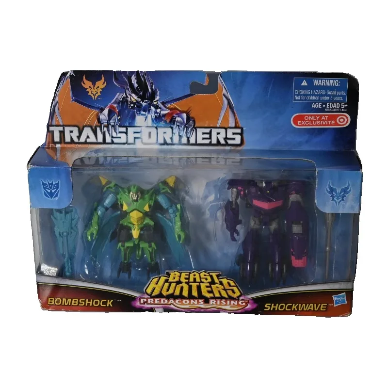 In Stock Hasbro Transformers TFP Beast Hunter Commander-level Shockwave Shock Bomb Hobby Collection Boys Holiday Gift Toy