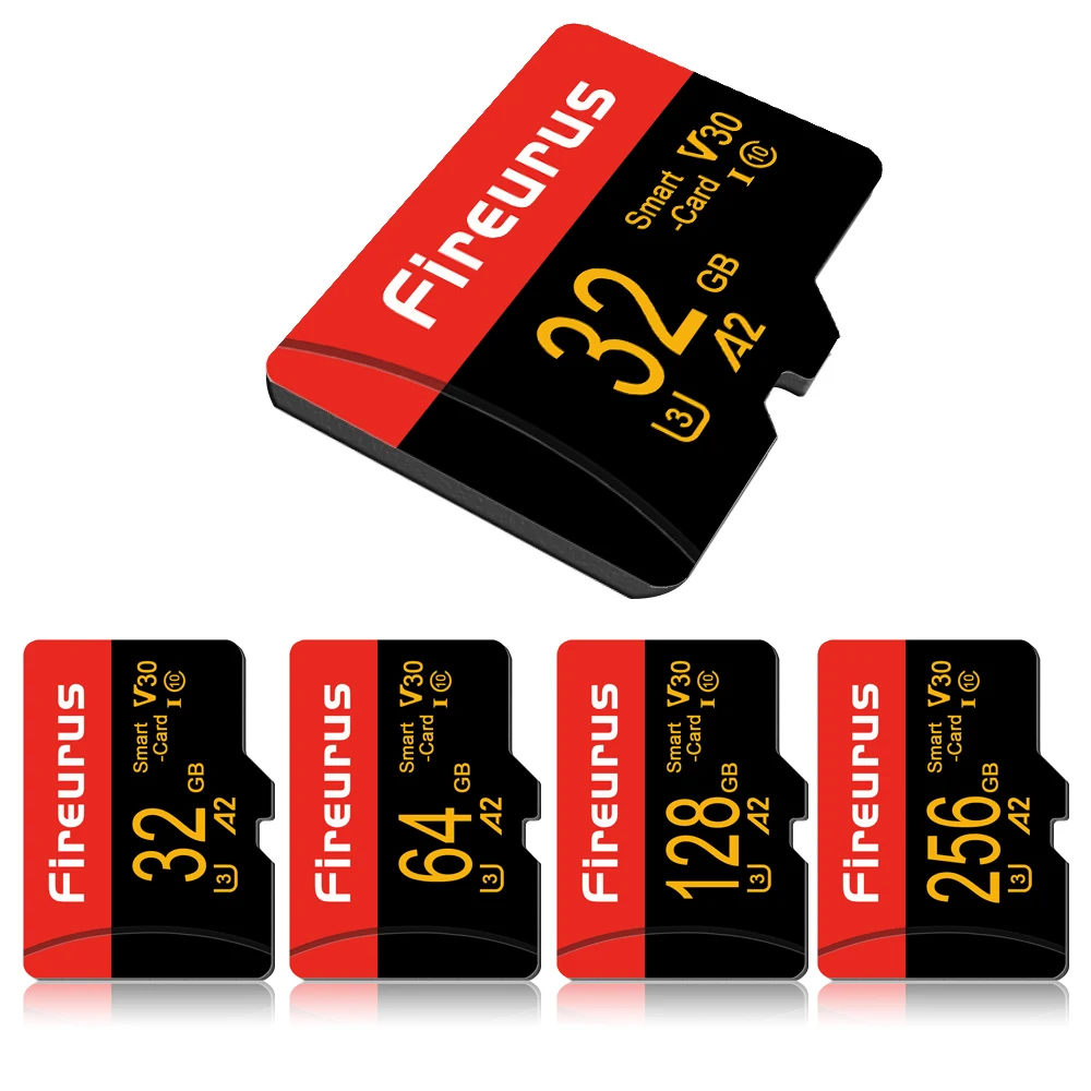 

Fireurus V30 Flash Micro Tf Sd Card 128GB Tarjeta Memoria High Speed A2 U3 SD Card For Gaming/Drone