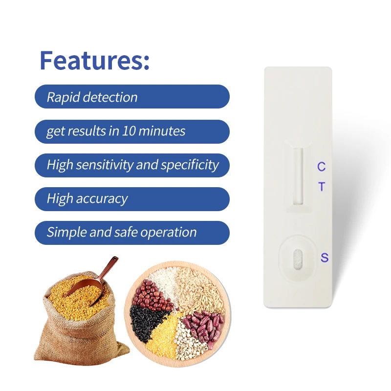 High Accuracy Rapid Test Strip Kit for Ochratoxin a (OTA) Mycotoxins Test in Feed and Grains Veterinary Test Strips