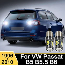 2Pcs For VW Passat B5 B5.5 B6 1996 - 1999 2000 2005 2006 2007 2008 2009 2010 LED Car Reverse Light Canbus Lamp Bulbs Accessories