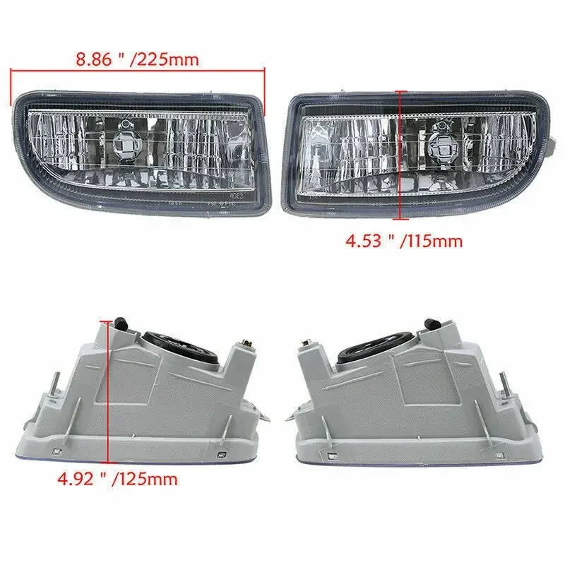 

Replace The Fog Lights on The Bumper for Toyota Land Cruiser FJ100 Fog Lights LC100 4700 1998-2007 Automobile Signal Light
