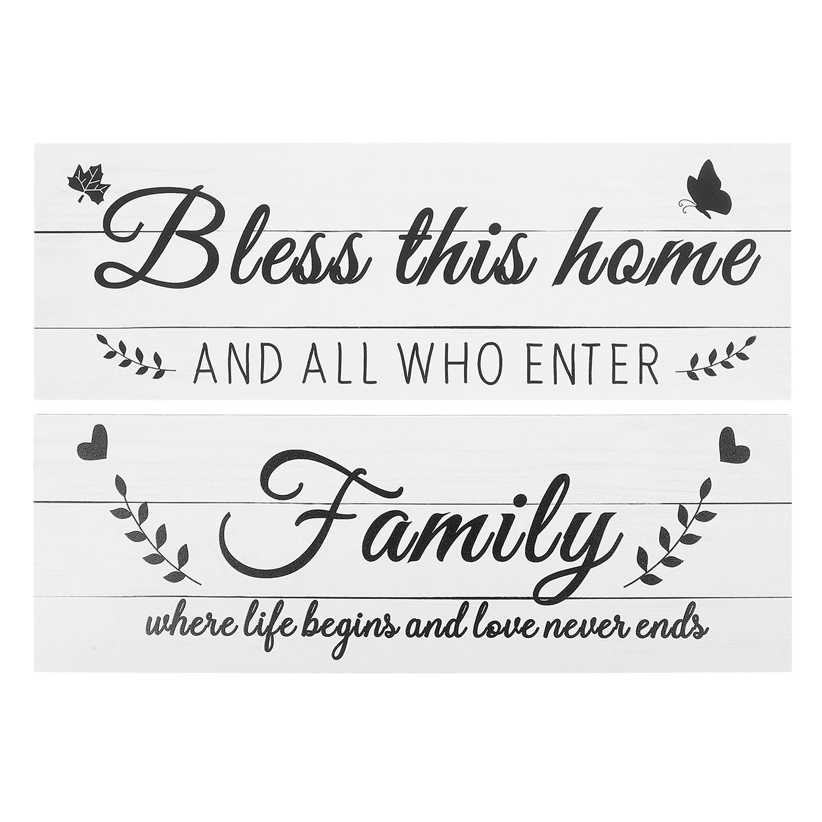 

House Number Kitchen Sign Decor Decorations Accessories Wooden Decorative Plaque Wall Hanging Ornament