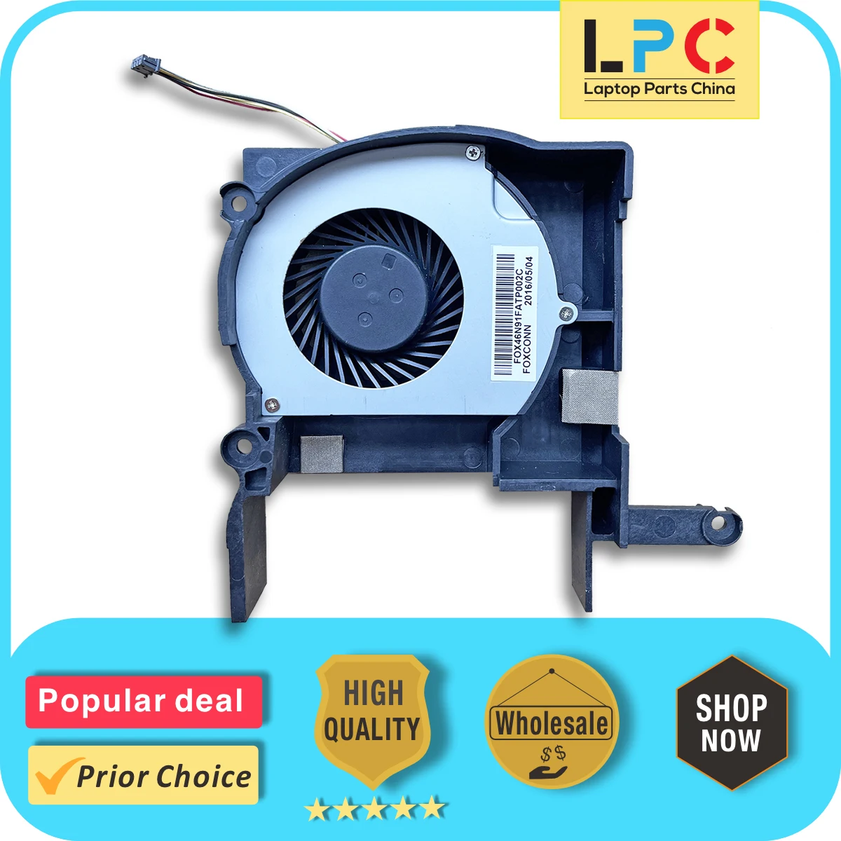 Ventilador de Refrigeración para CPU HP All-in-One 22-B 20-C 24-E 24-G Series, NFB86C05H, Nuevo Disipador de Calor para Portátil, DC 5V 0.5A