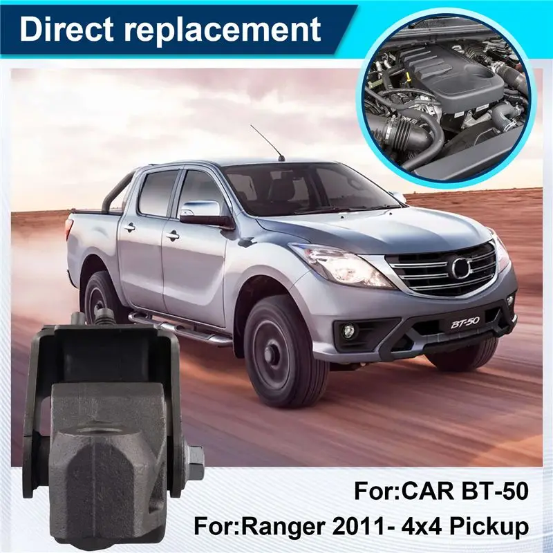 ABHX-motor MTG montaje de goma con soporte UF9S-39-040 UF9S-39-05XA para Mazda BT-50 para camioneta Ford Ranger 2011- 4X4