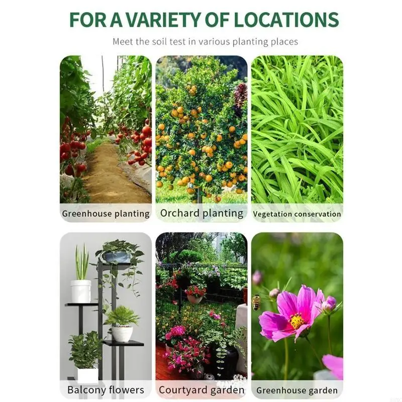 

83XC Soil Moisture Fertility Meter Detector Three in Indoor Outdoor Tester