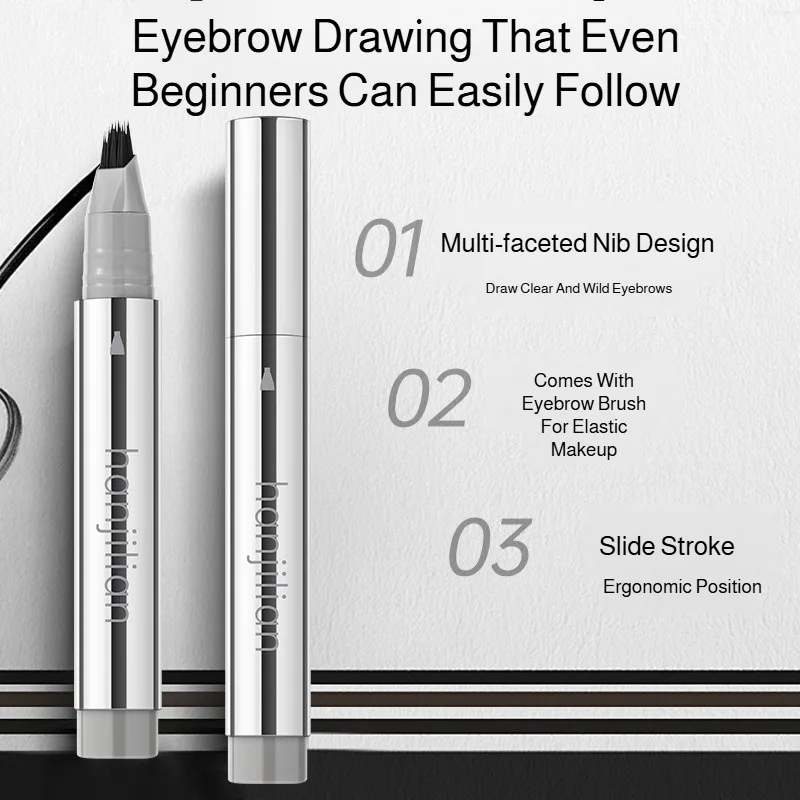 Beginner's Water Eyebrow Pencil MultiPurpose Eyebrow Pencil Natural Dimensional Wild Eyebrow Pencil