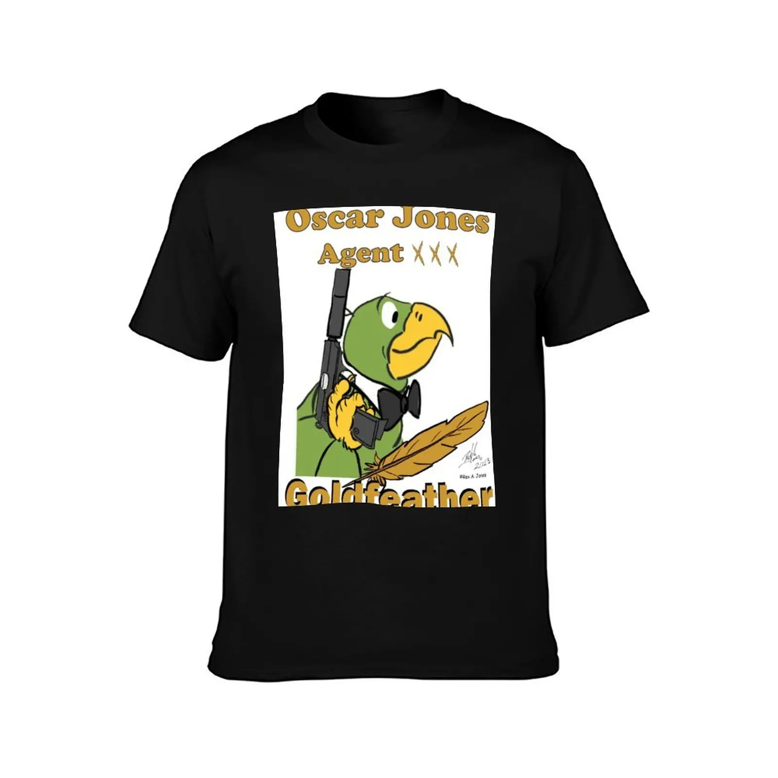 Oscar Jones Agent Triple Talon: Goldfeather T-Shirt Holiday Vacation Tee Shirt