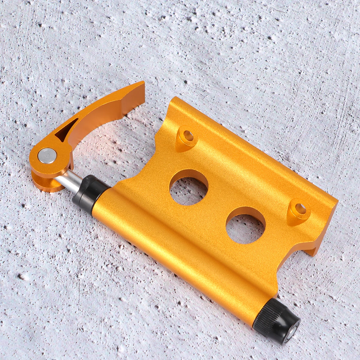 

Quick Release Alloy Bike Front Wheel Holder Fork Mount For Truck Trailer Storage Heavy Duty Yellow Vertical Horizontal Biking
