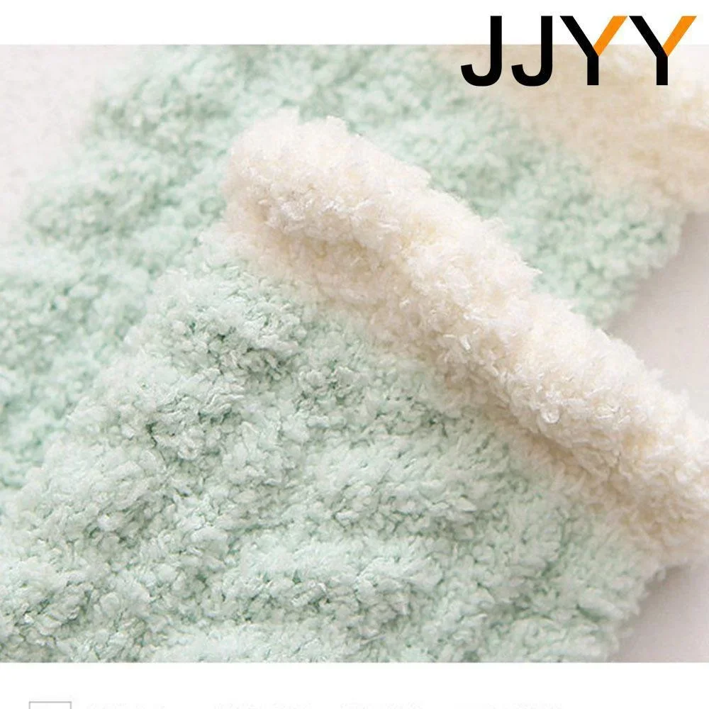 المرأة سميكة المخملية النوم الجوارب حجم كبير دافئ الشتاء المنزل الجوارب الخريف لينة مريحة عارضة الجوارب القصيرة 1 زوج