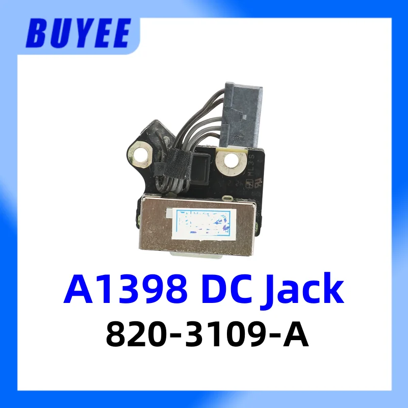 

Original 820-3109-A For Macbook Pro 15.4" Retina A1398 DC Power Jack Board A1398 DC Jack DC-IN Power Connector 2012-2015 Year