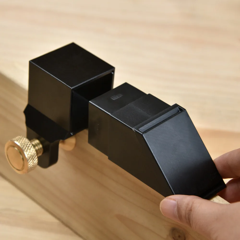 Dovetail Tenon Gauge, Hand Saw Guide, Woodworking Marking Tool, Manual 90 Degree Right Angle Saw Cutting Gauge Tenon Joints Gaug