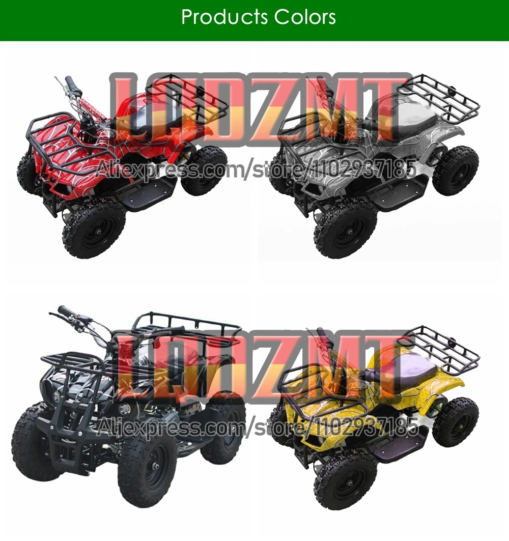 49CC 2 Stroke ATV Gasoline Four Wheel OFF road Motorcycle Racing MOTO Dirt Bike Motorbike For Children Boy Girl Child Men Women