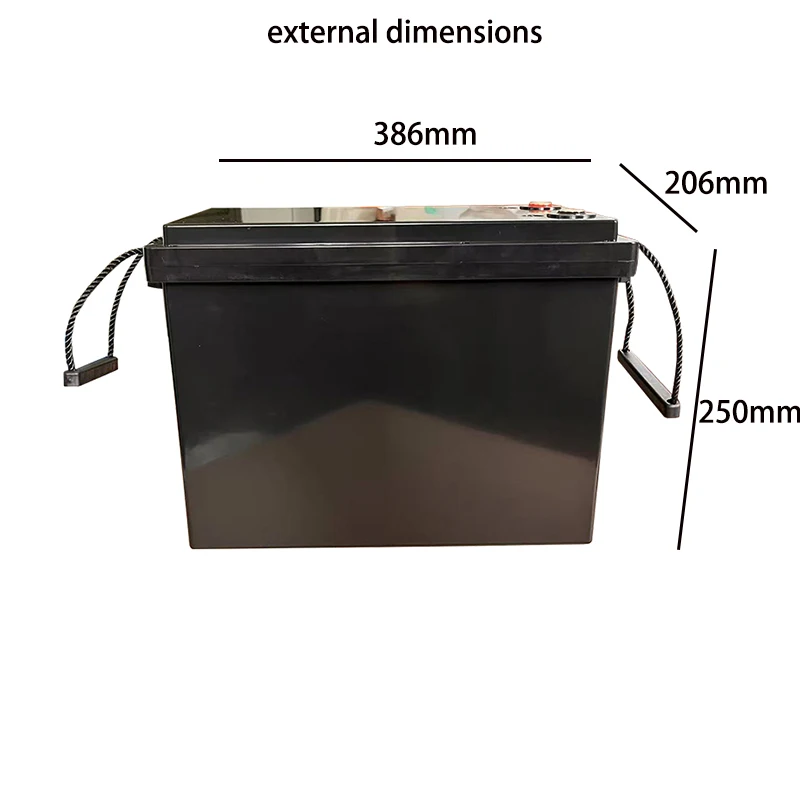 Box Lifepo4 Battery 12V Solar Cells 90Ah 105Ah 200Ah 280Ah 310Ah 320Ah Storage Boxes Case RV Yacht Battery Storage Plastic Case