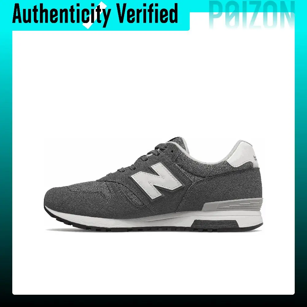 New Balance NB 565 Vintage Abrasion Resistant Breathable Mid top Casual City Commuting Running Shoes Unisex Dark Gray ML565ES