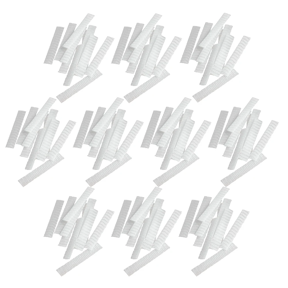 

100pcs Makeup Protector Mesh Cover for Travel Shape Preserving Quick Dry Cap White Universal Size for All