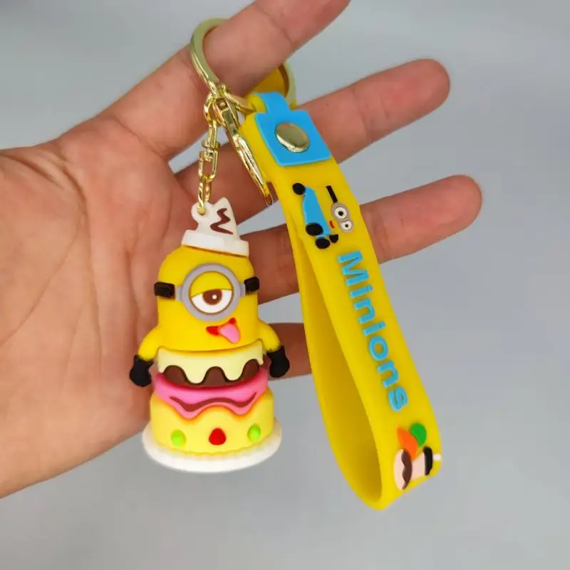 New Minion Keychain Bag Keychain Car Keychain Friends Fashion Jewelry Accessories