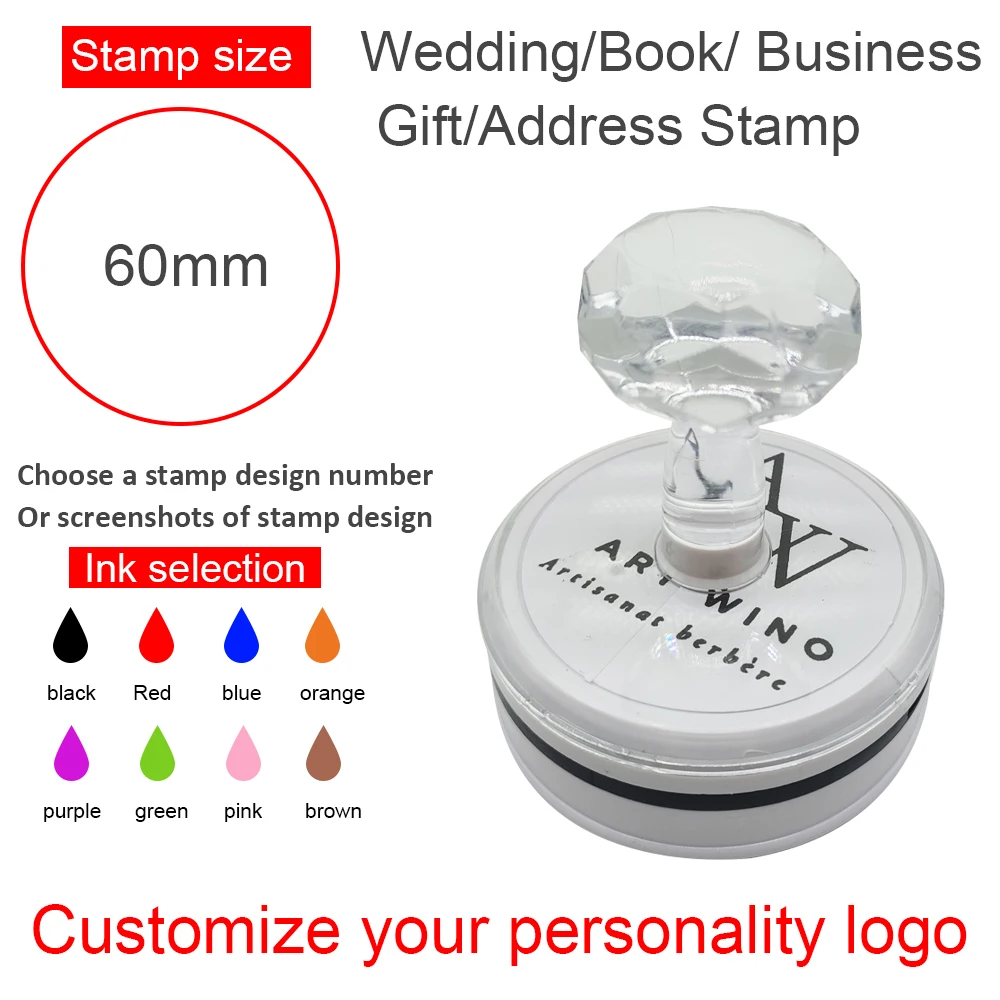 Timbre personnalisé tampon en caoutchouc personnalisé timbre d'affaires invité de mariage petite entreprise Logo enseignant cadeau adresse sceau livre timbre