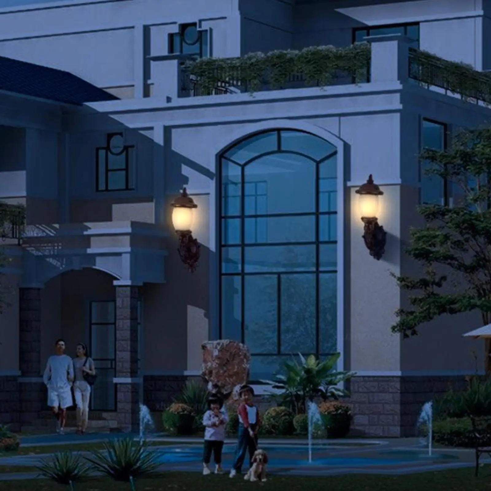 Luzes de parede em miniatura para quarto, lâmpada solar, modelo de cenário, iluminação de trem para arquitetura, mesa de areia e jardim