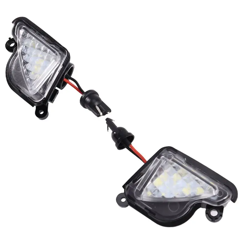 Car Rearview Mirror Welcome Light LED Rearview Mirror Lower Light For Skoda Superb MK2 3 Octavia 2 3