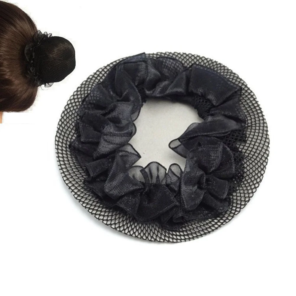 

5 Pcs Hair Accessories Bun Cover Net Snood Hairnet Aldult Blue Nets for Buns Hairnets Women