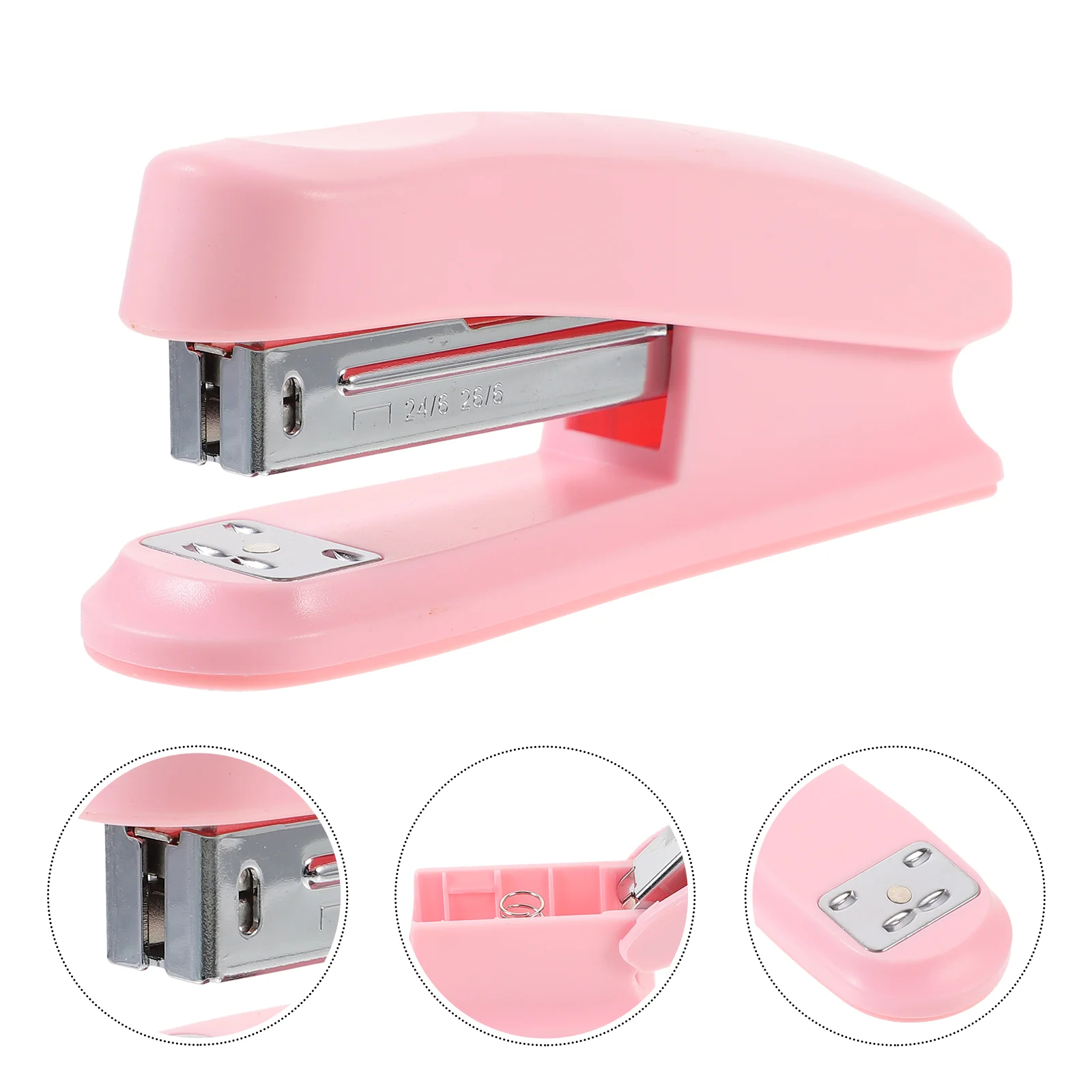 Durable Stapling Machine Metal Structure Paper Binding Tools Office Supplies Simple Portable Labor-Saving Office Stapler
