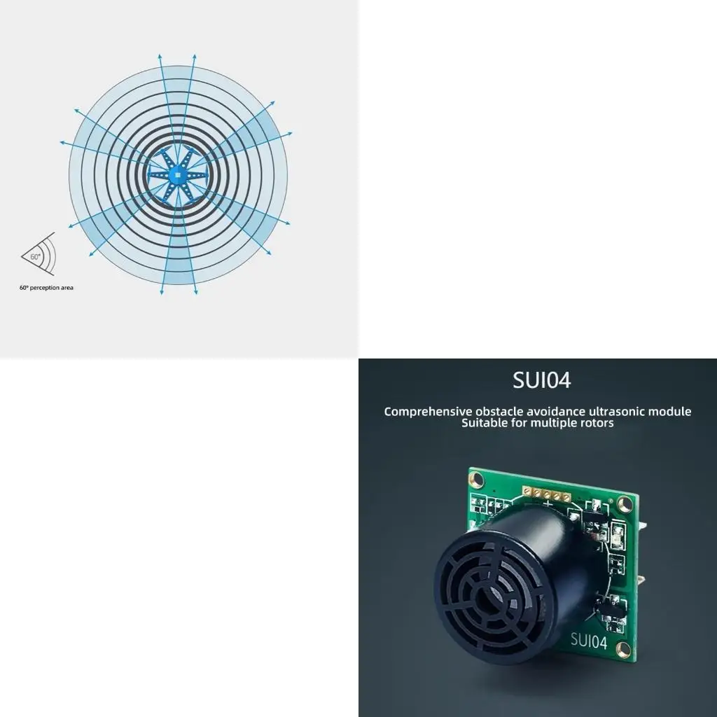Mô -đun cảm biến siêu âm chính xác cao cho phụ kiện máy bay không khí chụp ảnh không khí