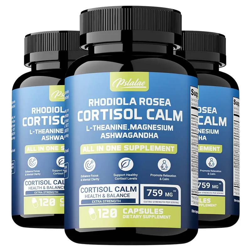 

Cortisol Calm — улучшает настроение, концентрацию и релаксацию, снимает тревогу и способствует здоровью мозговых нервов — 120 капсул
