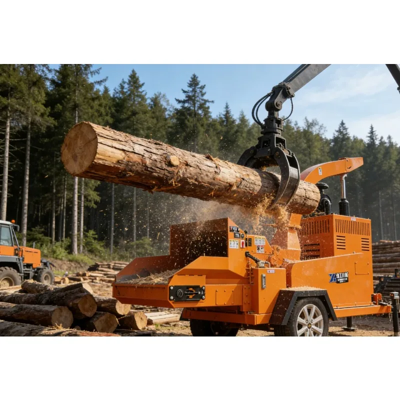 

Forestry Wood Chipper 15 Inch Best Quality Wooden Shavings Maker for Poultry Bedding Animal Farm Use